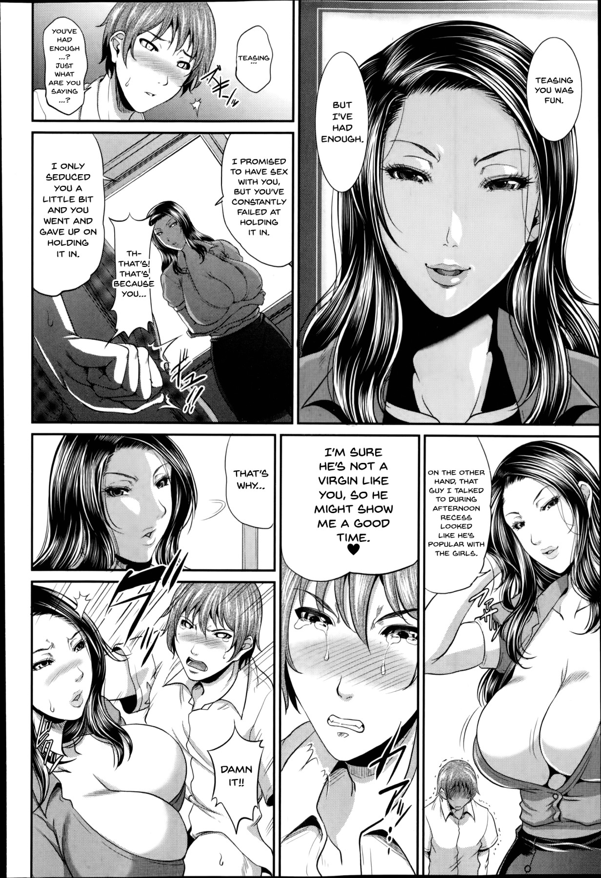 Hentai Manga Comic-Honoka-sensei's Control Education-Read-18